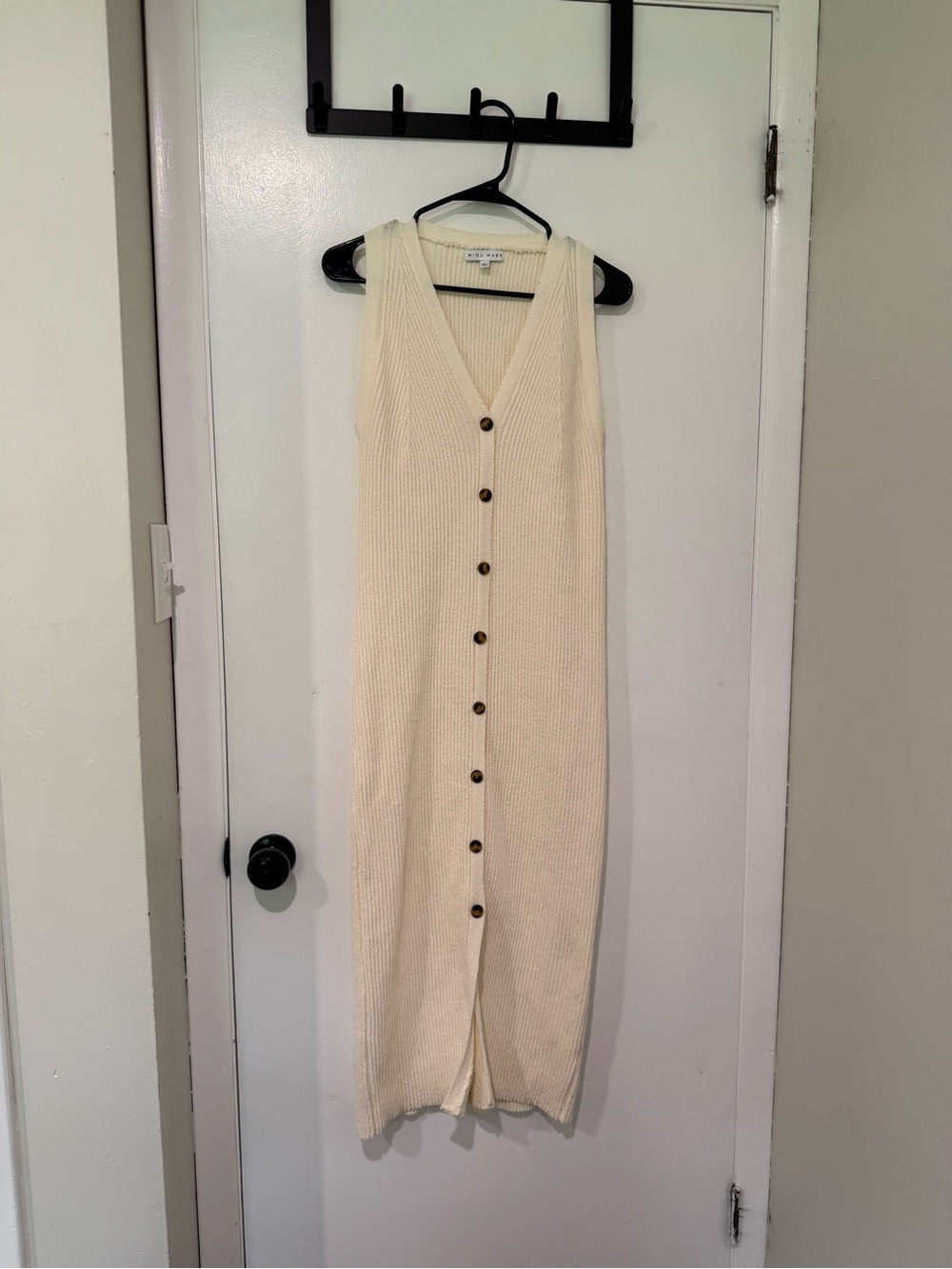 Miou Muse knit button down dress - Picture 2 of 8